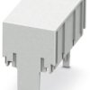 Enclosure cover, PA, (W x H x D) 18.9 x 32.8 x 26 mm, light gray, for enclosure, 2201800