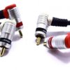 Kabel RCA Kątowy 2x RCA Chinch Vitalco 10m RKD240