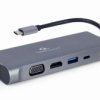 Gembird A-CM-COMBO7-01 Stacja dokująca USB-C®