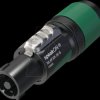 NL4FXX-W-S Speakon cable socket, 4-pin, screw terminals