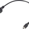 Renkforce USB 2.0 adapter [1x złącze męskie Mini-B USB 2.0 - 1x przyłącze zaciskowe] RF-6443960 30 cm płaszcz z PVC