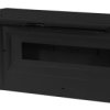 Rozdzielnica modułowa natynkowa 1x18 IP40 czarna CZRM-NT-18T