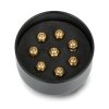Dysza Creality High-end Brass 0,25mm/0,4mm/0,6mm/0,8mm - filament 1,75mm - mosiądz - 8szt.