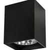 Oprawa Sufitowa Natynkowa Kwadratowa JUPITER K14 DOWNLIGHT E27 Czarna