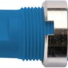 4 mm socket, screw connection, mounting Ø 12.2 mm, CAT III, blue, SEB 6445 NI / BL