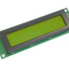 Wyświetlacz LCD Display Elektronik DEM20231SYH-PY-CYR22 czarny żółto-zielony (S x W x G) 116 x 37 x 12 mm