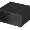 Aluminum enclosure kit, (L x W x H) 169 x 150 x 82 mm, black, IP65, 84686150.HMT1