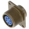 Złącze okrągłe -PIN 6 rozmiar 14S 97 stop aluminium 97-3102A-14S-6S