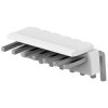 Pin header, 7 pole, pitch 3.96 mm, angled, natural, 1744428-7