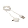 Ładowarka Power USB Cabel 3w1 9002/UC80CN