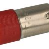 Żarówka; LED; S-9LL24-R; bagnetowa BA9S; czerwony; 24V; AC/DC; AUSPICIOUS; RoHS