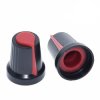 6mm Potentiometer Knob 15x17mm - Red