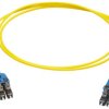 Kabel światłowodowy długość: 5m Z zakończeniem złącze B<B>:</B> LC złącze A: LC średnica: 2.1mm Jednomodowy Żółty