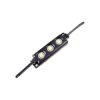 Moduł LED 3xPLCC6 Bi.zi.12V 0,7W IP65 6500K 60lm 3xSMD5050(czarna obud.)