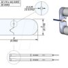 W14030G Abisolierkartusche, AWG 30