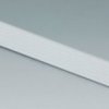 Cover strip, without recess, straight, PC, (W) 160 mm, gray, C2201601