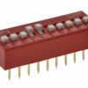 DIP SWITCH 10 POZ.