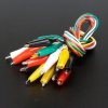 Large Alligator Clip Test Lead (set of 10)
