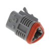 ITT Cannon 132066-3102 Connector Male Shrouded High Density Circular