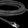 80573 Cat.8.1 patch cable, S/FTP, 3m, black