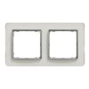SEDNA DESIGN & ELEMENTS Ramka 2 podwójna szkło białe SDD360802 SCHNEIDER ELECTRIC