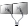 Neomounts FPMA-D750DSILVER 2x Monitor desk mount 10"-32" Swivelling Grey