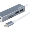 UA0305 Hub USB, microSD,SD, USB A gniazdo, USB C wtyk, USB 3.1, 5Gbps