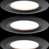 93081 Flush-mounted light fixture Nova Plus Coin, 3x6 W, 2700 K, dimma