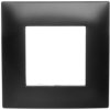 DANTE Ramka pojedyncza tworzywo lakierowane CZARNY 450981