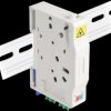 85936 FO connection box, top-hat rail, splice holder, 2x LC duplex