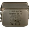 Filtr EMI 20A 1-fazowy 330kΩ 250 V AC/DC 400Hz 4 mH Schaffner Montaż w obudowie