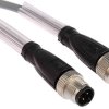 Pepperl + Fuchs Kabel siłownika czujnika Złącze A Prosty 4 długość 2 m Rodzaj A Żeńskie Męski Złącze B Złącze M12 4