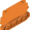 End plate, angled, PA, (L x W x H) 108.2 x 21.5 x 71.7 mm, orange, 1185360000