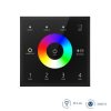 Panel dotykowy LED RGB+CCT RF2.4GHz + DMX512 230VAC czarny