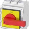 Przełącznik izolatora 3-biegunowy Siemens Stałe 32 A 75 kW IP65
