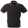 STOCCARDA BLACK POLO M/CORTA
