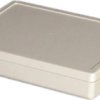 ABS enclosure, (L x W x H) 190 x 138 x 47 mm, gray white, A0519007