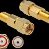 89990 Adapter SMA plug > SMA jack