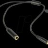 253850 3.5-mm stereo jack plug to 2x 3.5 mm jack socket