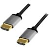 LogiLink CHA0101 HDMI AV Cable Black-grey 2m HDMI to HDMI plugs