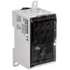 Blok dystrybucyjny - rozdzielczy OJL280A czarny we: 1xAl/Cu 35-120 wy: 2x6-35mm2/5x2,5-16mm2/ 4x2,5-10mm2 1000V MAB1281S10