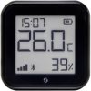 Shelly Plus H&T Gen.3 Matte Black Wireless Temp & Humidity Sensor