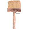 Pędzel ławkowiec drewniany 12x3 cm do bejc impregnatów lakierobejc 20B971
