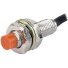 Czujnik indukcyjny cylindryczny M8 z przewodem 2m Sn=2mm 10-30VDC PNP NO LED IP67 PR08-2DP