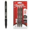 Zestaw 3X Długopis Żelowy Czarny 0,7Mm Sharpie S-Gel