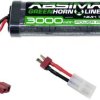 Absima Pakiet akumulatorów (NiMH) 7.2 V 3000 mAh Ilość ogniw: 6 Hardcase Gniazdo T, Gniazdo Tamiya