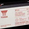NP12-6 YUASA AGM battery, 12 Ah, 6 V, VdS