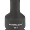 Matador Schraubwerkzeuge 75920550 wewnętrzny sześciokąt (TX) Nasadka do klucza udarowego T 55 3/4