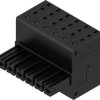 Socket, 6 pole, pitch 7.62 mm, straight, black, 2720460000