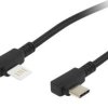 Przyłącze kabel USB - USB typ C USB-C (1m) Kątowy